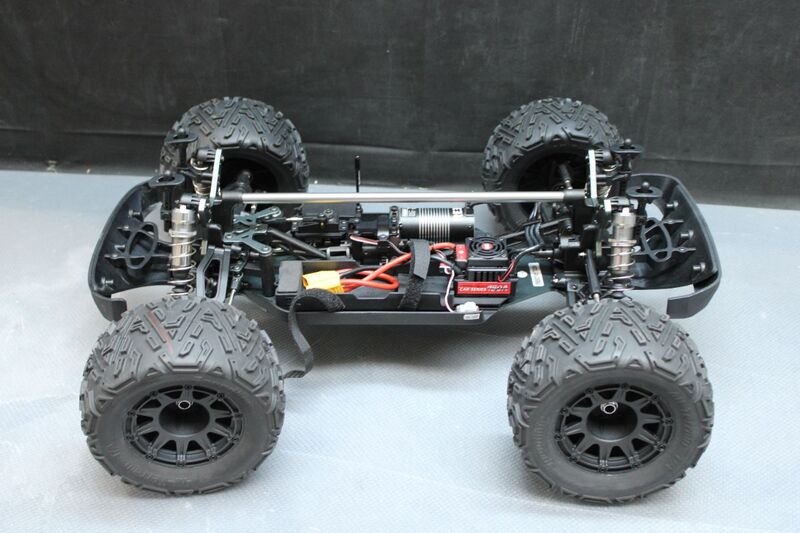 Reely RC Modellauto Elektro Monstertruck BASH 6S 1:8 Allradantrieb 90 km/h RtR - 4064161160894