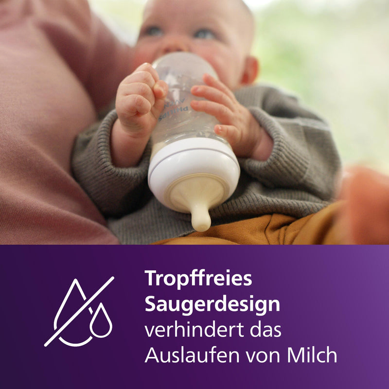 Philips Avent Flasche Baby Flaschen-Starter-Set SCD838/12 BPA-frei transparent - 8710103990697