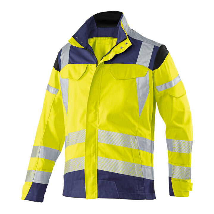 Kübler Jacke Blouson Warnschutz PSA ReflectIQ warngelb dunkelblau Größe 52 - 4053813536439