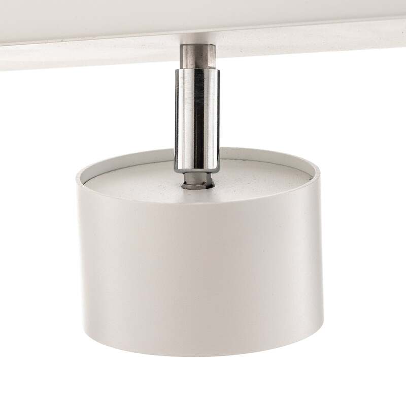 Euluna Deckenstrahler Cloudy Deckenlampe Wohnzimmerleuchte 5-flammig GX53 weiß - 5902693775980