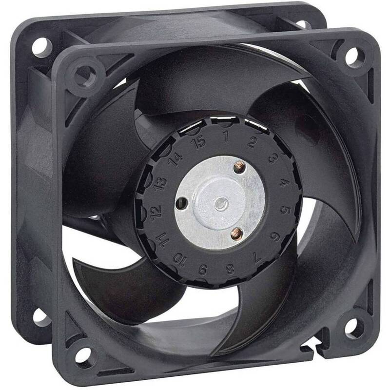 EBM Papst 624 M Axiallüfter 24 V/DC 30 m³/h 60 x 60 x 25 mm Gebläse PC-Lüfter - 4064161280950