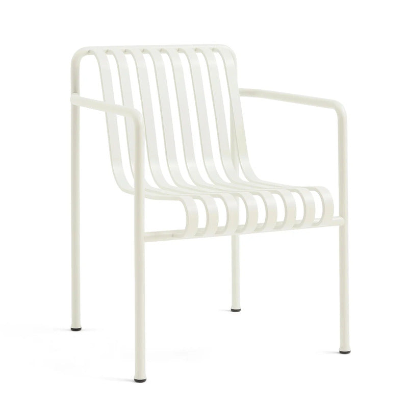 HAY Palissade Dining Armchair Stuhl Gartenstuhl Armlehnstuhl Outdoor cremeweiß - 5710441241805