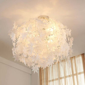 B-Ware Lindby Deckenlampe Deckenleuchte Maple LED Lampe dimmbar chrom weiß Ø 70 cm