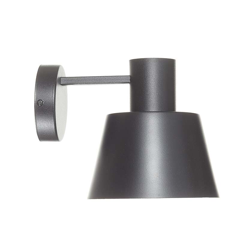 Euluna Wandleuchte Dunka Wandleuchte Lampe Leuchte Metall einflammig E27 schwarz - 5902846816591