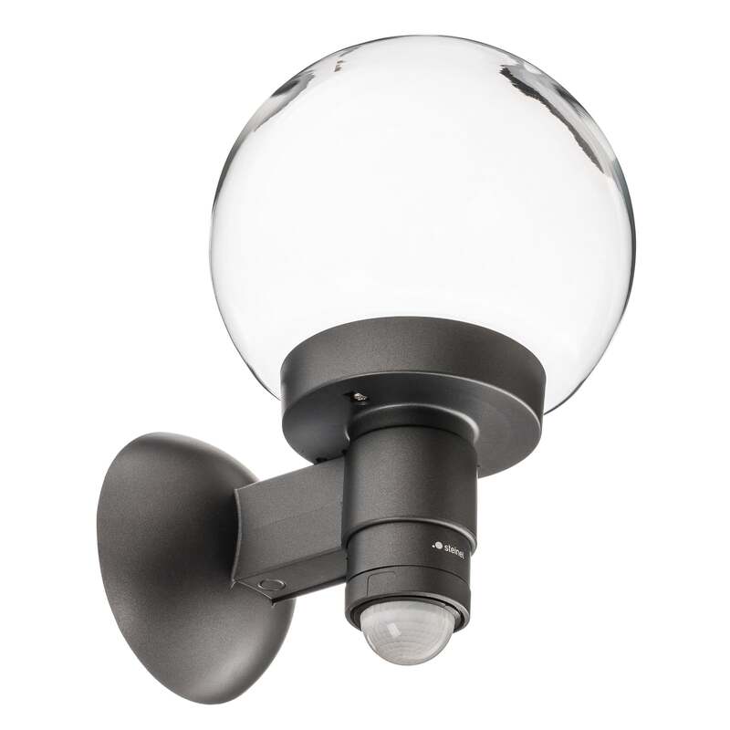 STEINEL L 115 S Sensor-Wandleuchte Außenwandleuchte Lampe Leuchte E27 anthrazit - 4007841059880