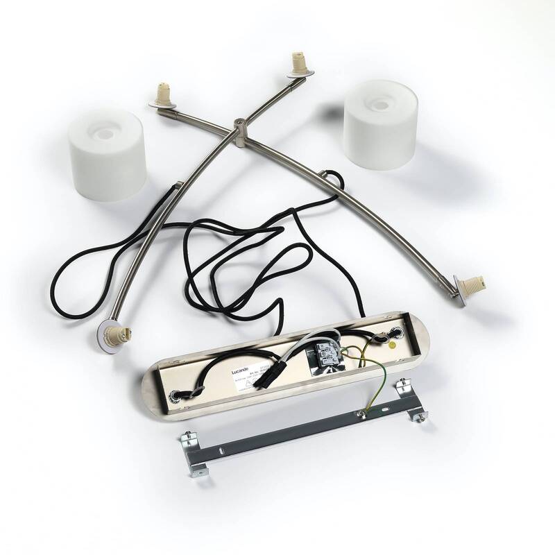 Lucande Juljana Pendelleuchte Deckenlampe Hängeleuchte Wohnzimmerleuchte G9 w755 - 4251096583908