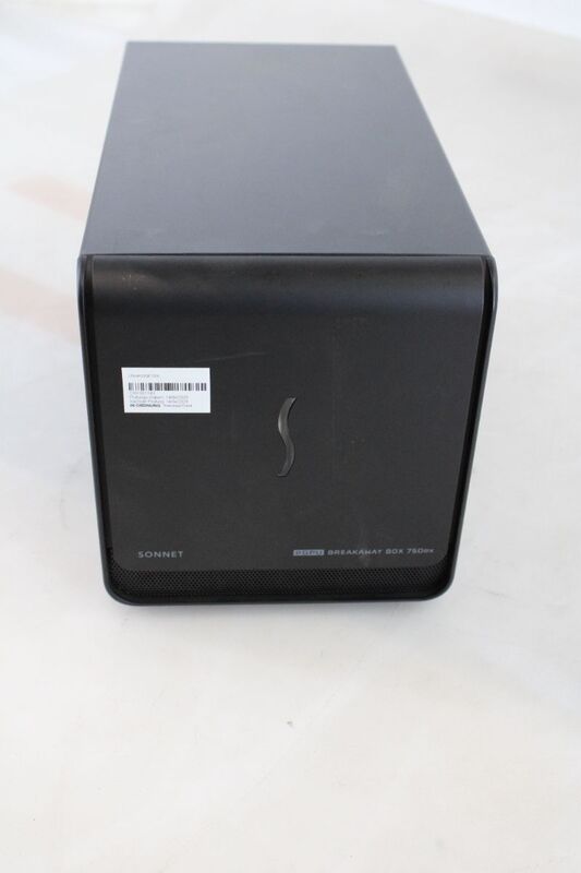 Sonnet eGPU Breakaway Box 750 Gehäuse für Thunderbolt GPU-Karten schwarz 750W - 0732311013027