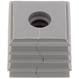 B-Ware CONTA-CLIP Dichtelement KDS-DE 7-8 GR Zugentlastung Thermoplast Grau 10 Stück