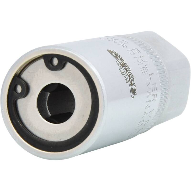 KS Tools Stehbolzenausdreher Werkzeug M8 Außensechskant 21mm Chrom 2 STÜCK - 4042146024522
