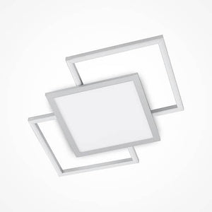B-Ware Lucande Ciaran LED-Deckenlampe Hängelampe Küchenlampe Lampe Leuchte silber weiß