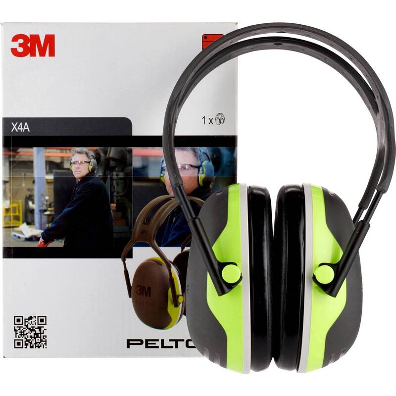 PELTO X4 Gehörschutz Kapsel schwarz 32 dB mit Kopfbügel 234 g - 4046719695515