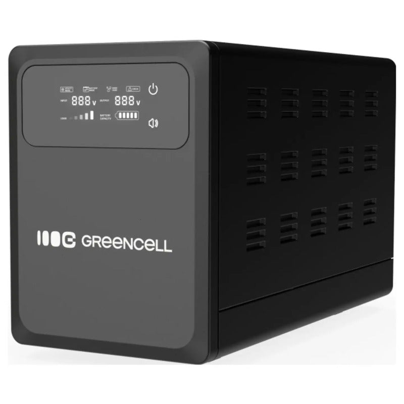 Green Cell USV Notstromversorgung Stromausfall Schwarz Powercore LC Display 800V - 5904326376601