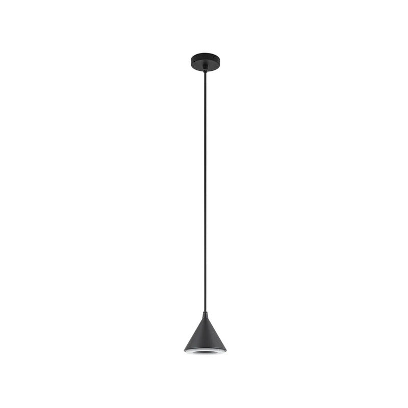 Lindby Außenleuchte Gartenleuchte Soran LED Hängelampe Lampe schwarz IP44 15cm - 4255830911125