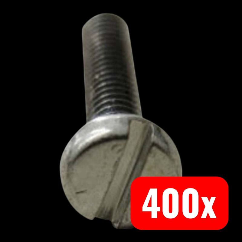 Toolcraft Zylinderschraube M5 20mm Schlitz DIN 84 galvanisch verzinkt 200 Stück - 4053199008834