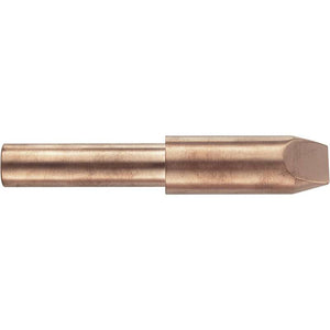 B-Ware Toolcraft Lötspitze Meißelform Ersatzspitze Ersatz Spitze Meißel 25,5 mm 5 STÜCK