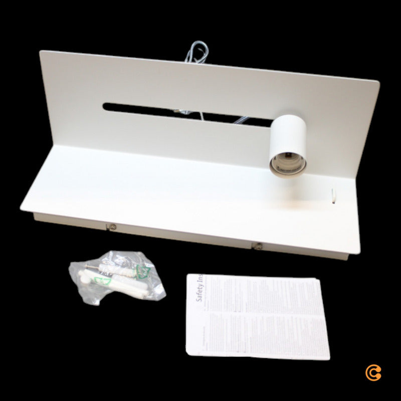 Paulmann Devara Wandleuchte mit Ablage Wandlampe Leuchte Lampe Wandlicht - 4000870789155