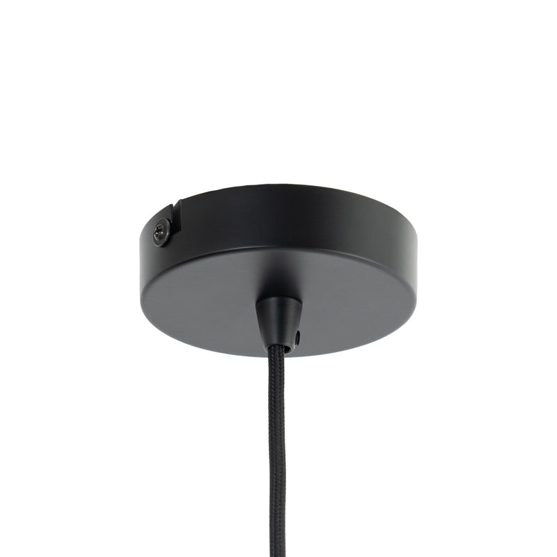 Lindby Pendelleuchte Hängeleuchte Aralena LED Lampe dimmbar schwarz gold Ø26cm - 4251911786194