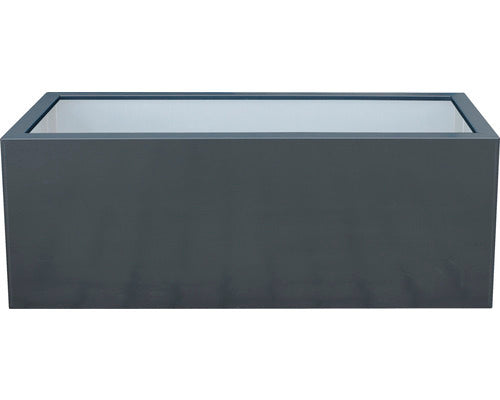 Palatino Pflanzkübel Pflanzgefäß Lotte 240l wetterfest anthrazit 120x40cm - 4260445861420