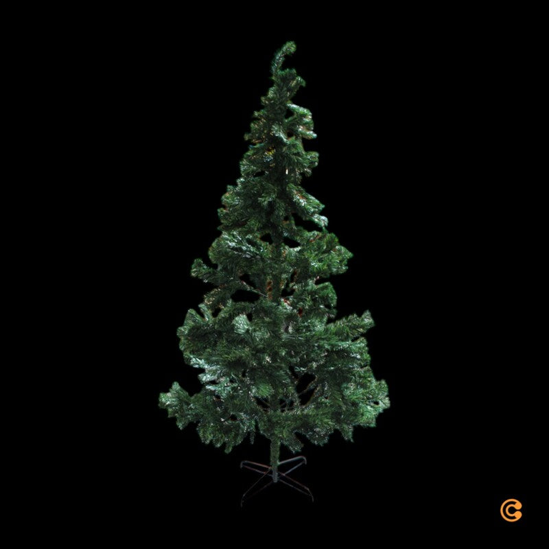 Shatchi Weihnachtsbaum Kiefer Weihnachtsbaum Alaskan Pine 6FT grün Metallständer - 5060419790935