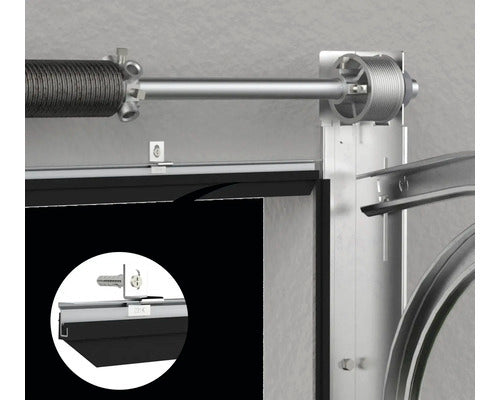 Eco Garagentor Sektionaltor Tor Garage Antrieb Handsender L-Sicke 2500x2125mm - 5600854211017