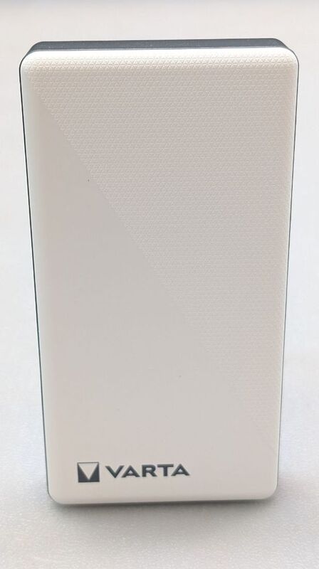 Varta Powerbank 20000 mAh Akku Ladegerät Zusatzakku USB-C Weiß Schwarz - 4008496019083