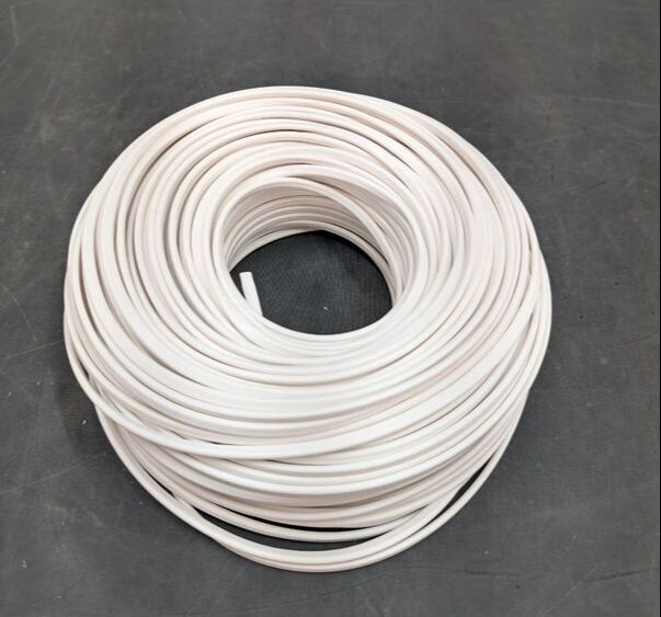 H03VVH2-F 2x0,75 w Schlauchleitung 100 m PVC weiß 300 V Kupfer 36 g - 2050009578626