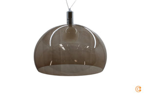 B-Ware Kartell FL/Y Hängeleuchte Ø 52 cm braun Hängelampe Lampe Leuchte Deckenlampe E27