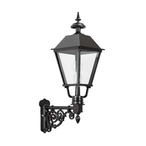 B-Ware K.S. Verlichting Außenwandleuchte Zandvoort LED Gartenlampe schwarz 70cm IP44