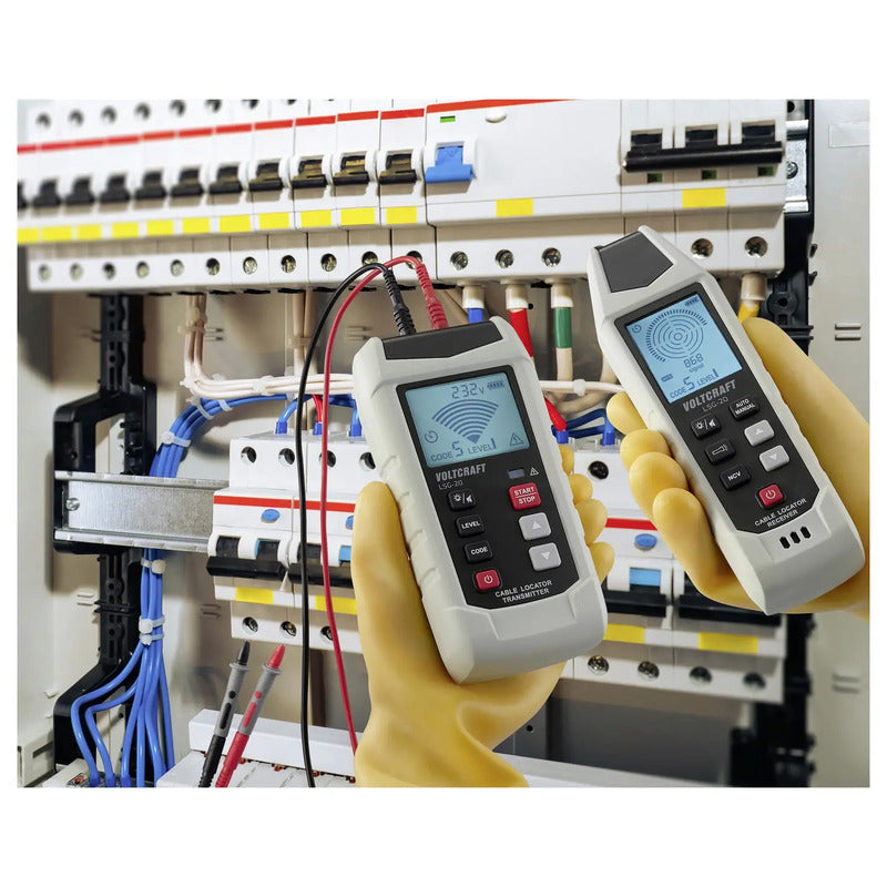 Voltcraft Leitungssuchgerät LSG-20 Leitungssucher Kabelsuchgerät 480V CAT III - 4064161497044