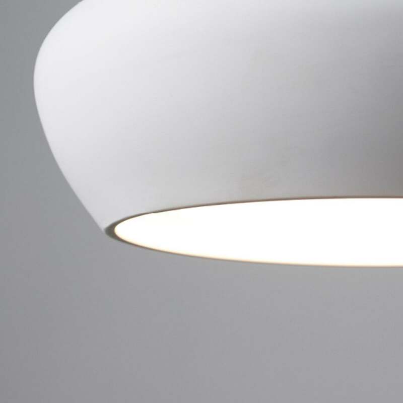 Beacon Deckenleuchte Leuchte Fjord weiß Gips GX53 Ø 28 cm Wohnraumleuchte Lampe - 9333509212614