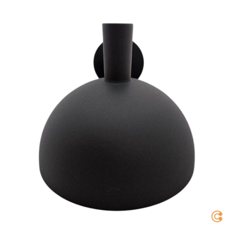 Außenwandleuchte Arki schwarz LED Gartenlampe Wandleuchte dimmbar IP54 Ø35cm - 5704924004667