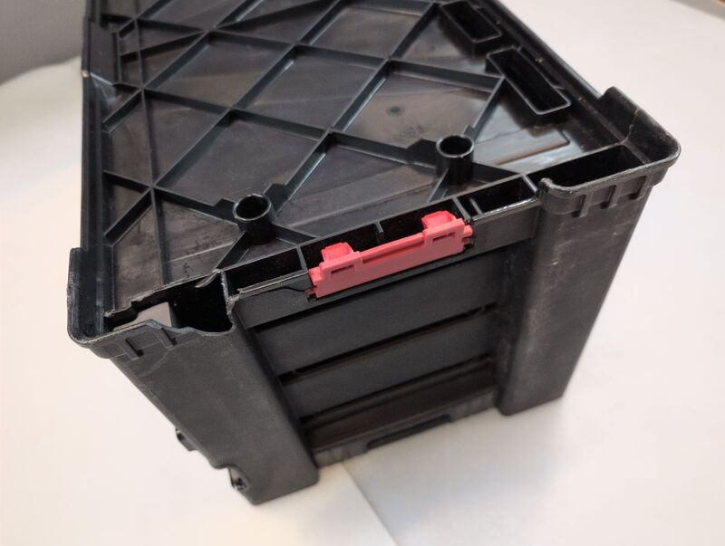 Keter Werkstattwagen schwarz 7 Schubladen Werkzeugwagen Handwerkzeug 60x38x83cm - 7290106925144