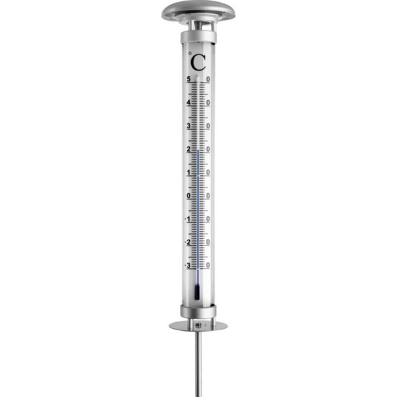 TFA Dostmann Solino Solar-Garten-Thermometer Außenthermometer Thermometer Solar - 4009816017369