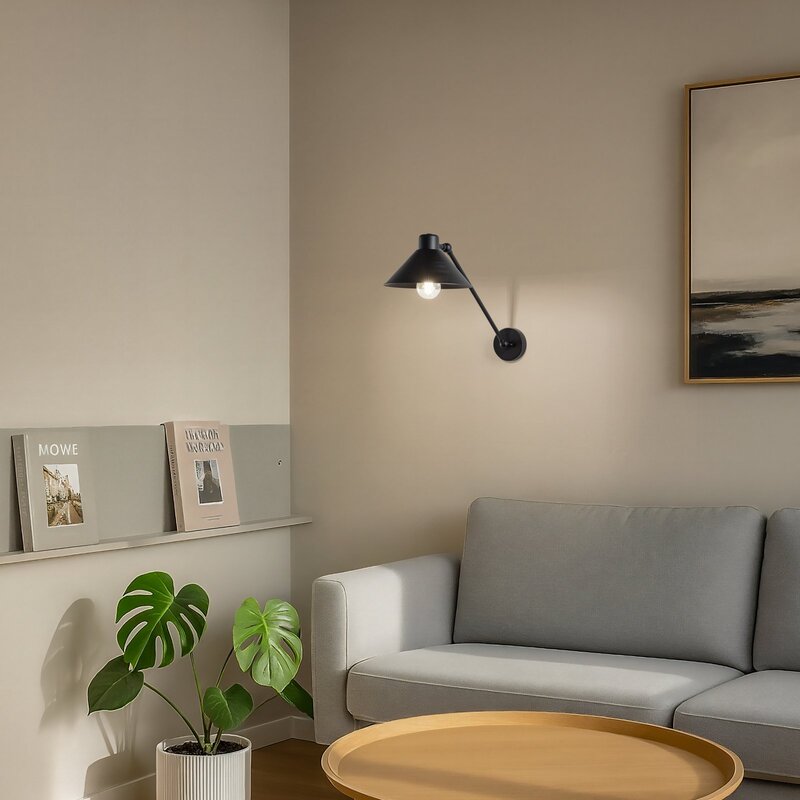 Euluna Wandleuchte Alan beweglich Wandlampe Leuchte Lampe Leselampe Leseleuchte - 5902553231182