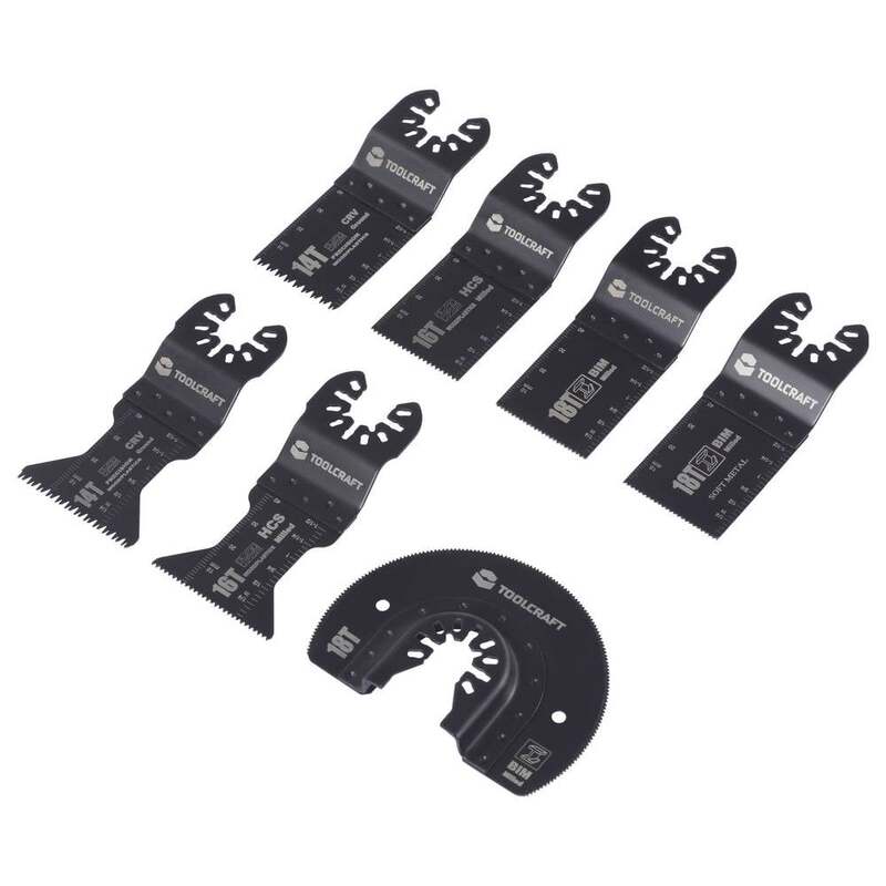 TOOLCRAFT Multifunktionswerkzeug Set Aufsatz Werkzeugaufnahme 24-teilig 2 SETS - 4064161482149