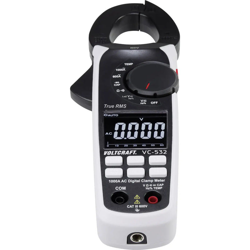 VOLTCRAFT VC-532 Stromzange digital  CAT III 600V Strommessgerät Spannungsprüfer - 4053199547470
