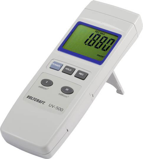 VOLTCRAFT UV-500 UV-Messgerät Lichtmesser Belichtungsmesser Lichtmessgerät - 4053199529438