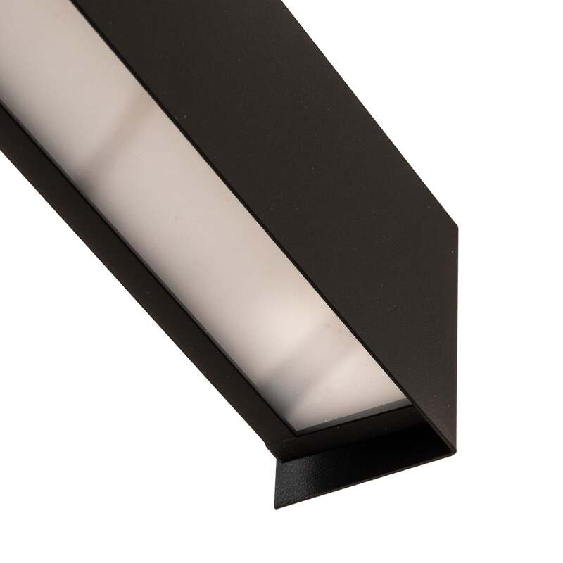 Nowodvorski Lighting Wandleuchte Wandlampe Straight S schwarz Leuchtmittel inklu - 5903139759694