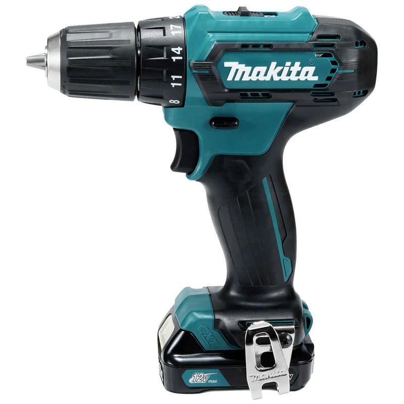Makita Akku-Bohrschrauber DF333DZ 10.8V 4Ah ohne Akku kompakt vielseitig 2-Gang - 0088381872171