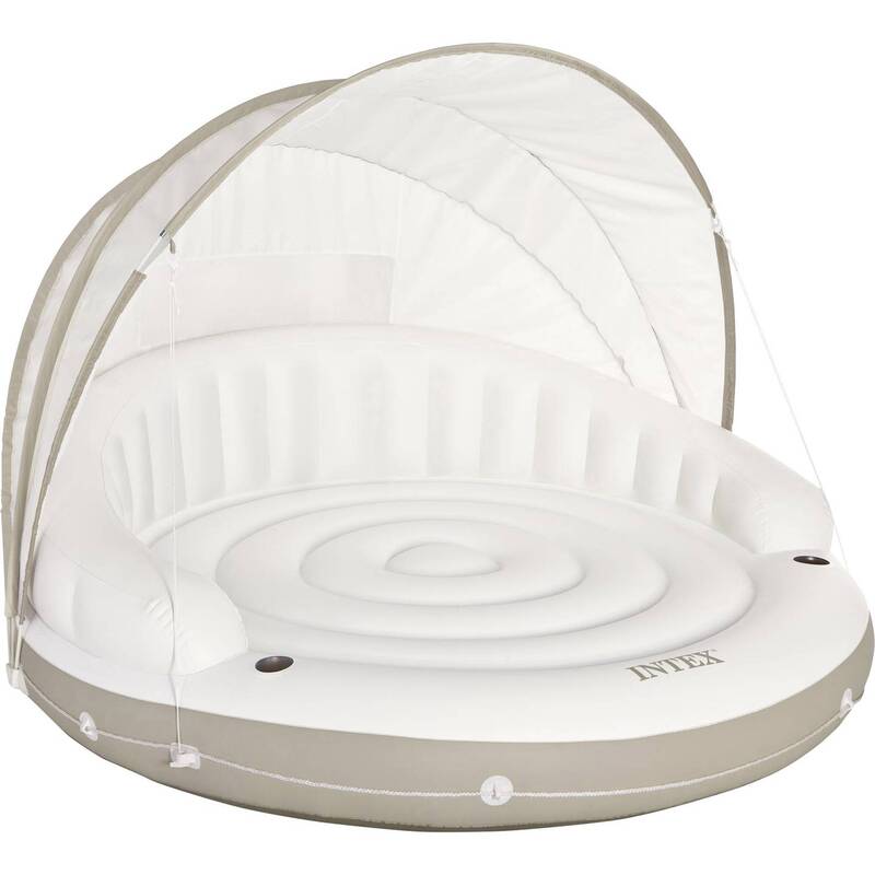 Intex CANOPY ISLAND 199x150cm faltbares Sonnendach mit Flaschenhaltern - 6941057452920