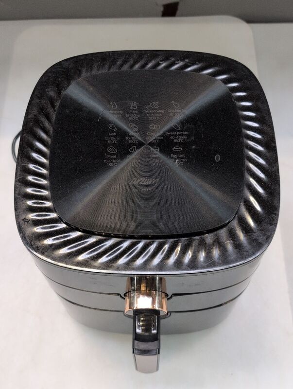 arzum Heißluftfritteuse Airfryer Fritteuse 6l 1750W Display Timer Schwarz - 8693184917350
