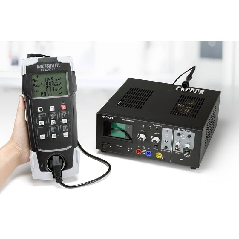 VOLTCRAFT GT-6000 V2 Gerätetester VDE Prüfgerät Messgerät Testgerät Messtech567 - 4064161170749