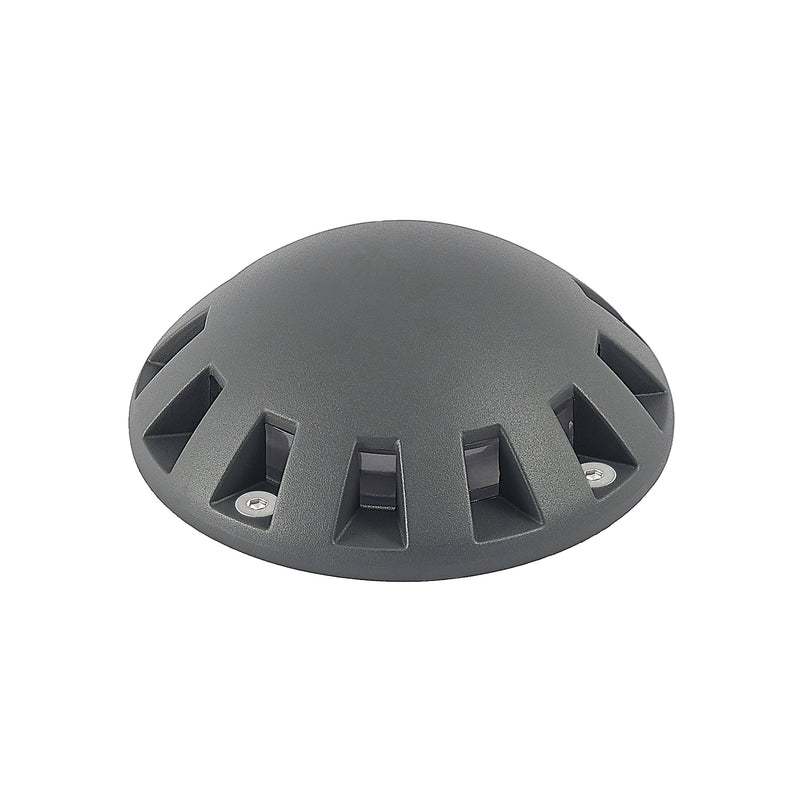 Lindby LED-Bodenstrahler Emiro Gartenleuchte Außenleuchte dunkelgrau IP67 15cm - 4251911706000