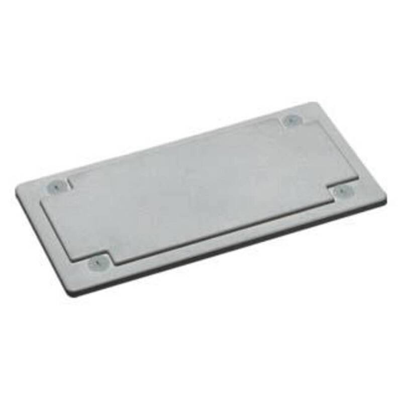 Hager Leitungseinführung Leitungseinlass FZ404 blind gerade 141 x 92 mm 2 STÜCK - 3250612764044