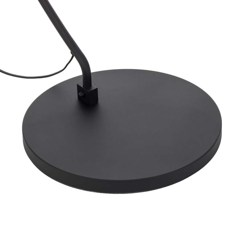 Lindby Stehleuchte Jonera LED Bogenlampe Lampe schwarz gold 185cm Höhe 45cm - 4251096529845