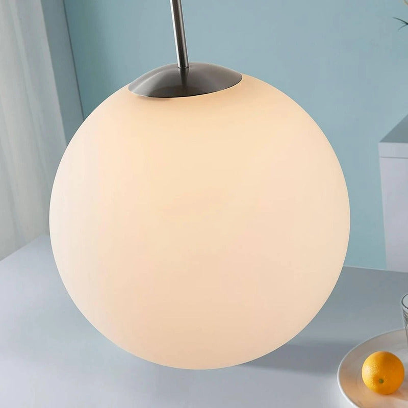 Lindby Kugel-Hängeleuchte Marike Pendelleuchte Deckenlampe Lampe E27 Opalglas10 - 4251096539653