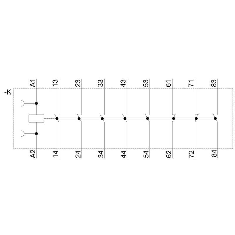 Siemens Hilfsschütz Schütz Relais S00 AC230V 6S 2Ö 50 60Hz Schraubanschluss - 4011209847743