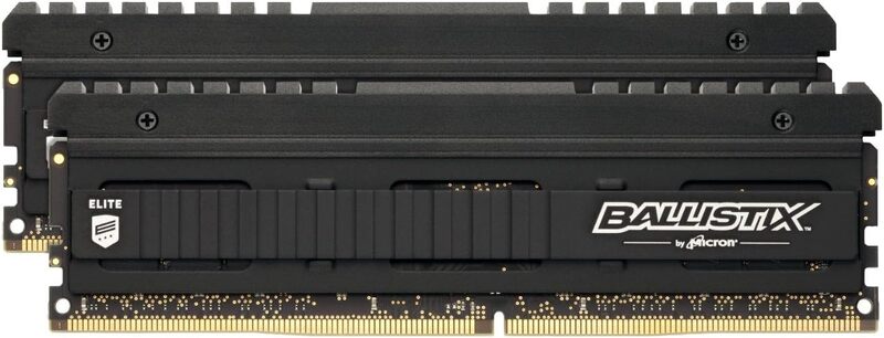 Crucial Ballistix Arbeitsspeicher RAM Desktop Speicher Kit 16 GB DDR4 DIMM CL18 - 0649528821232