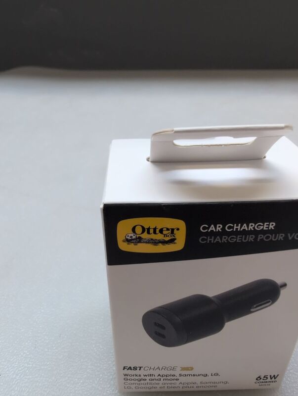 Otterbox KFZ-Ladestation 65W USB-C PPS Schnellladegerät für iPhone Schwarz 2 - 0840434707904