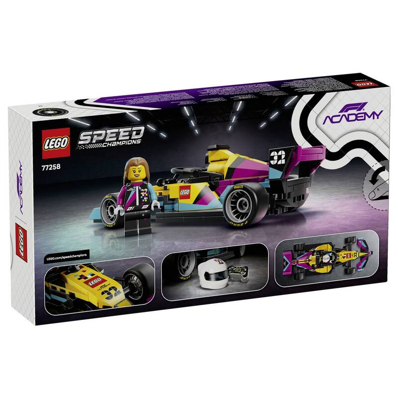 LEGO Speed Champions 77258 Rennwagen Modellbau Konstruktionsspielzeug Set 201tlg - 5702018068267